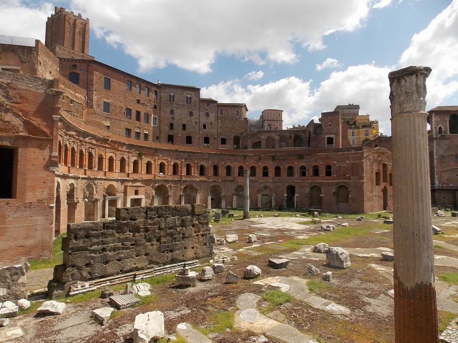 Forum Romanum romjai Róma